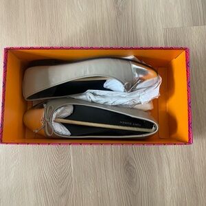 NWT Tory Burch Cap Toe Flats